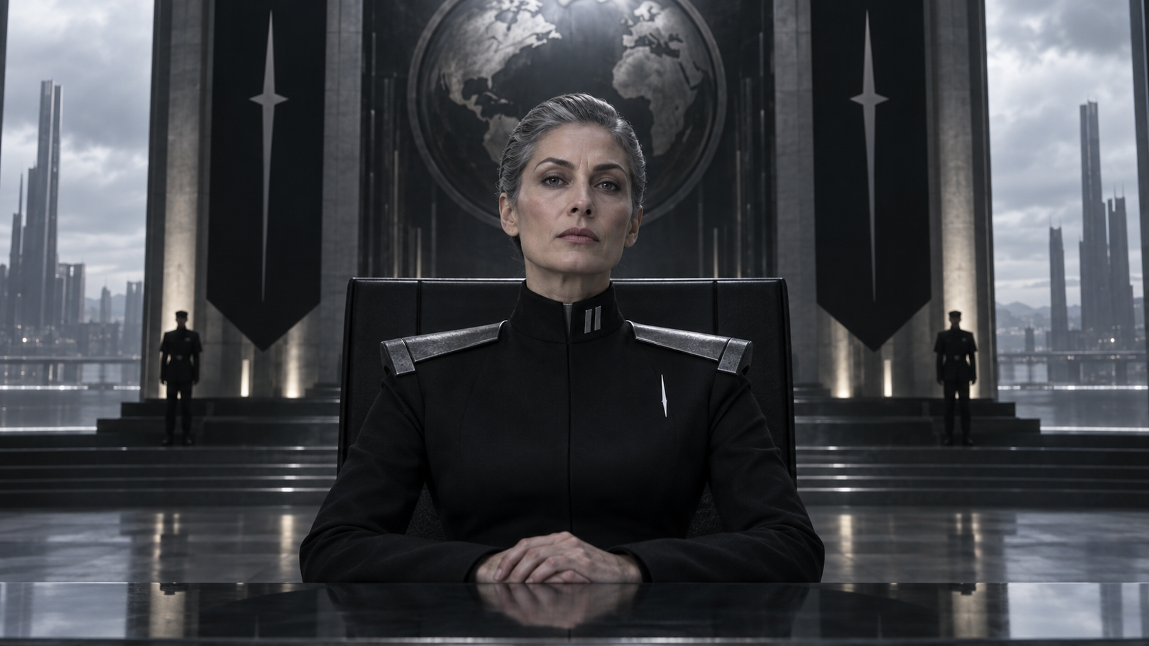 The unnamed Earth 3 Central Command liaison