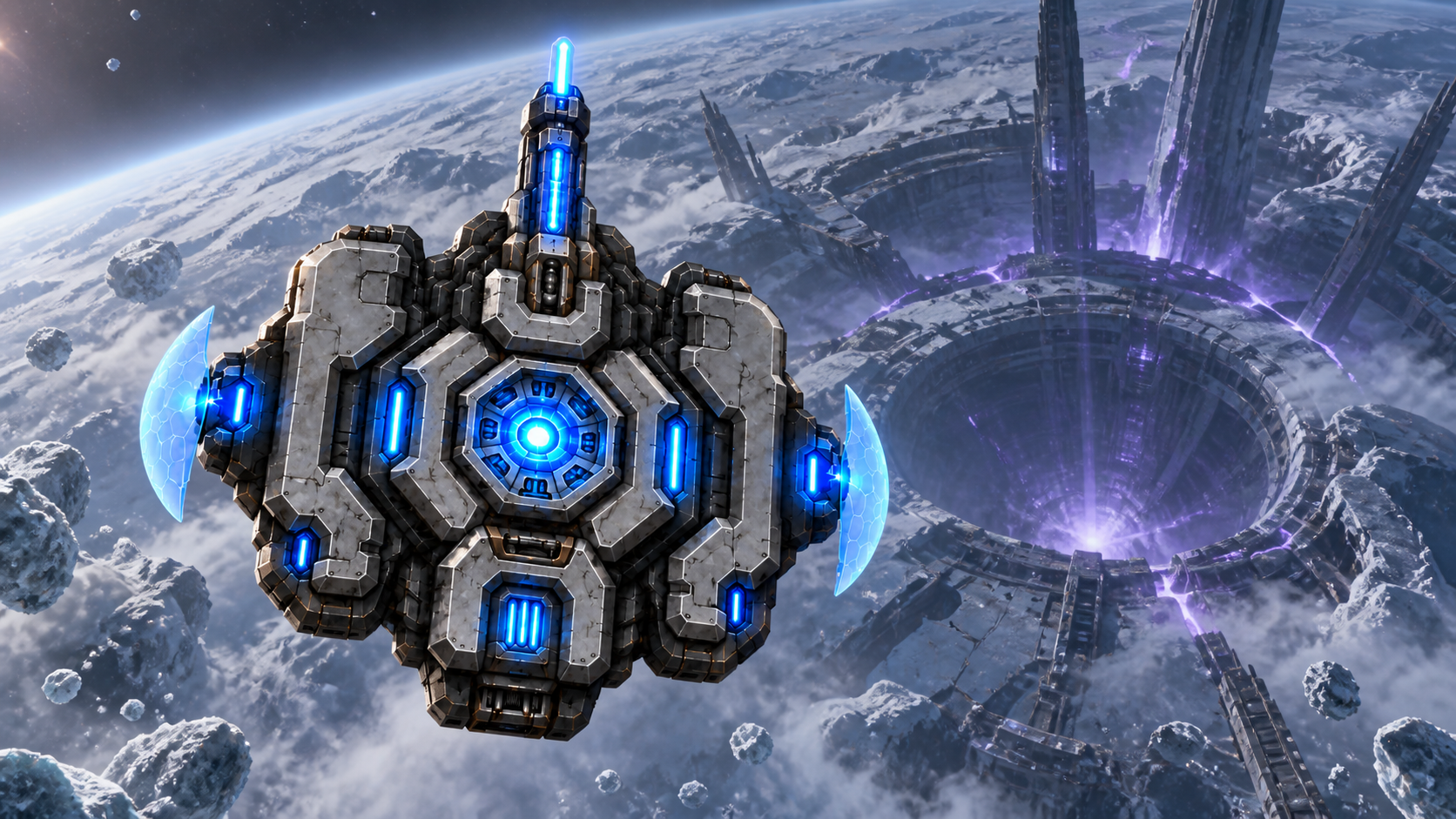 The compact rounded Solaris matching its playable dual-laser design